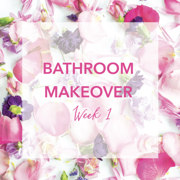 Bathroom Makeover Week 1- Wallpaper and Inspiration
