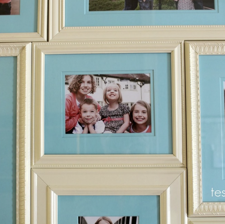 Thrifty Photo Wall