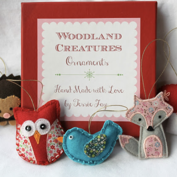 Woodland Creatures Ornaments