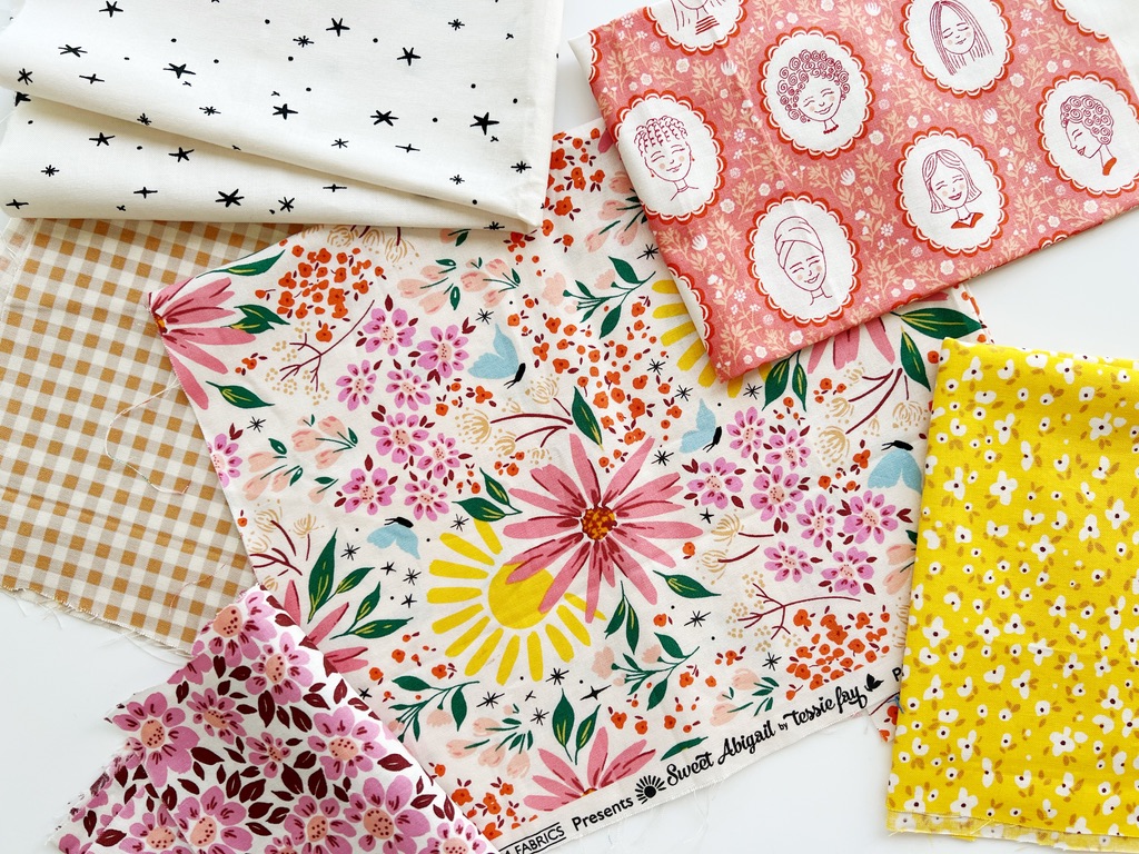 Sweet Abigail fabric by Tessie Fay and Windham fabrics

