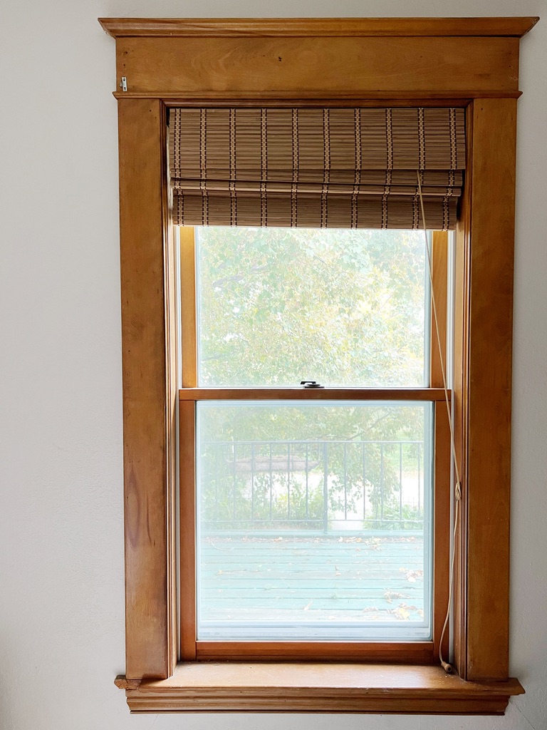 Affordable bamboo blinds from Amazon