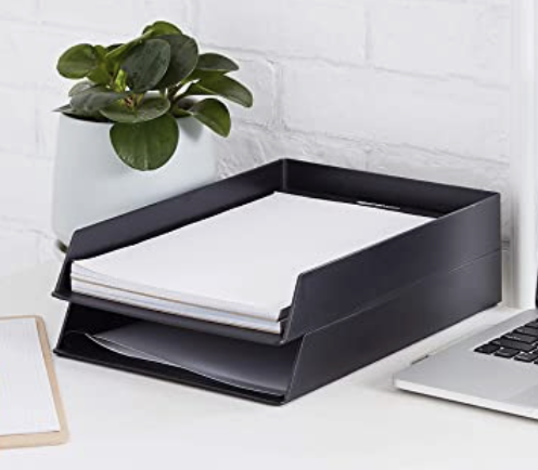 avoid mail clutter with these trays