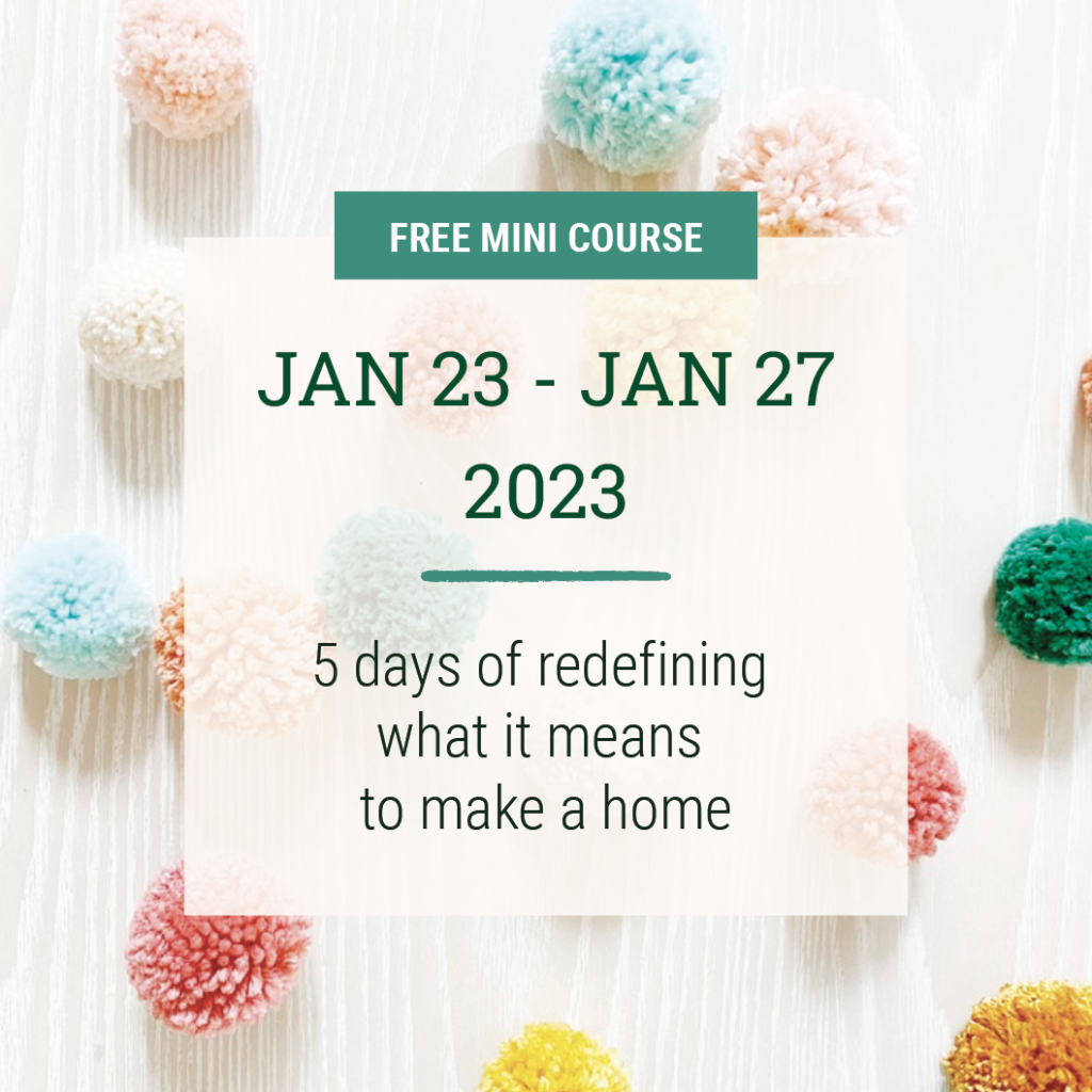 The modern homemaker free mini course