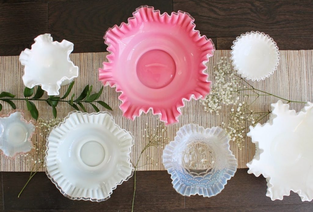 ruffle bowls collection